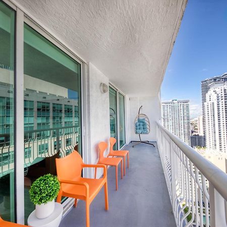 Oceanside Penthouse Apartment In Brickell Miami, Pool, Free Parking Luaran gambar