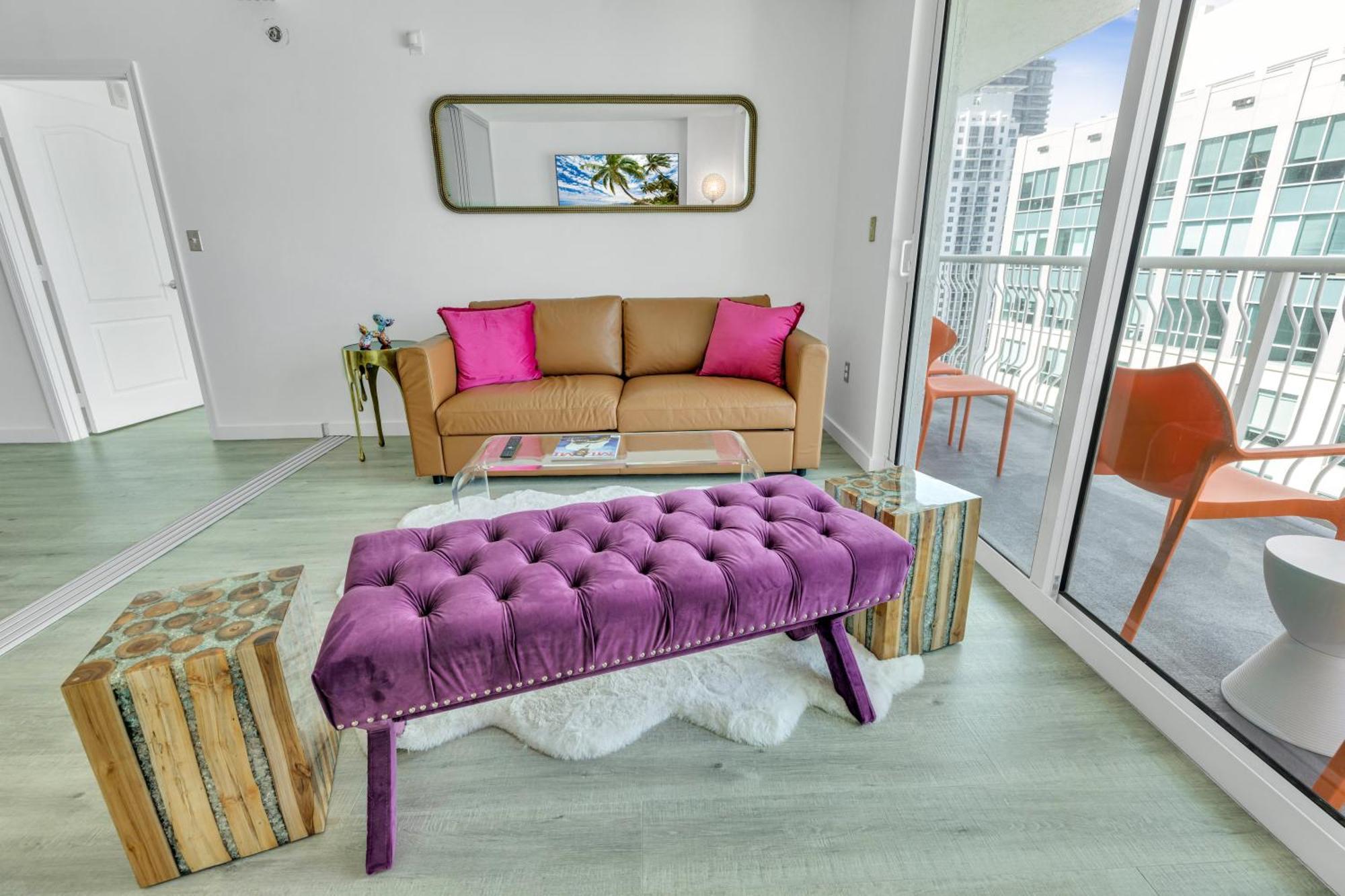 Oceanside Penthouse Apartment In Brickell Miami, Pool, Free Parking Luaran gambar