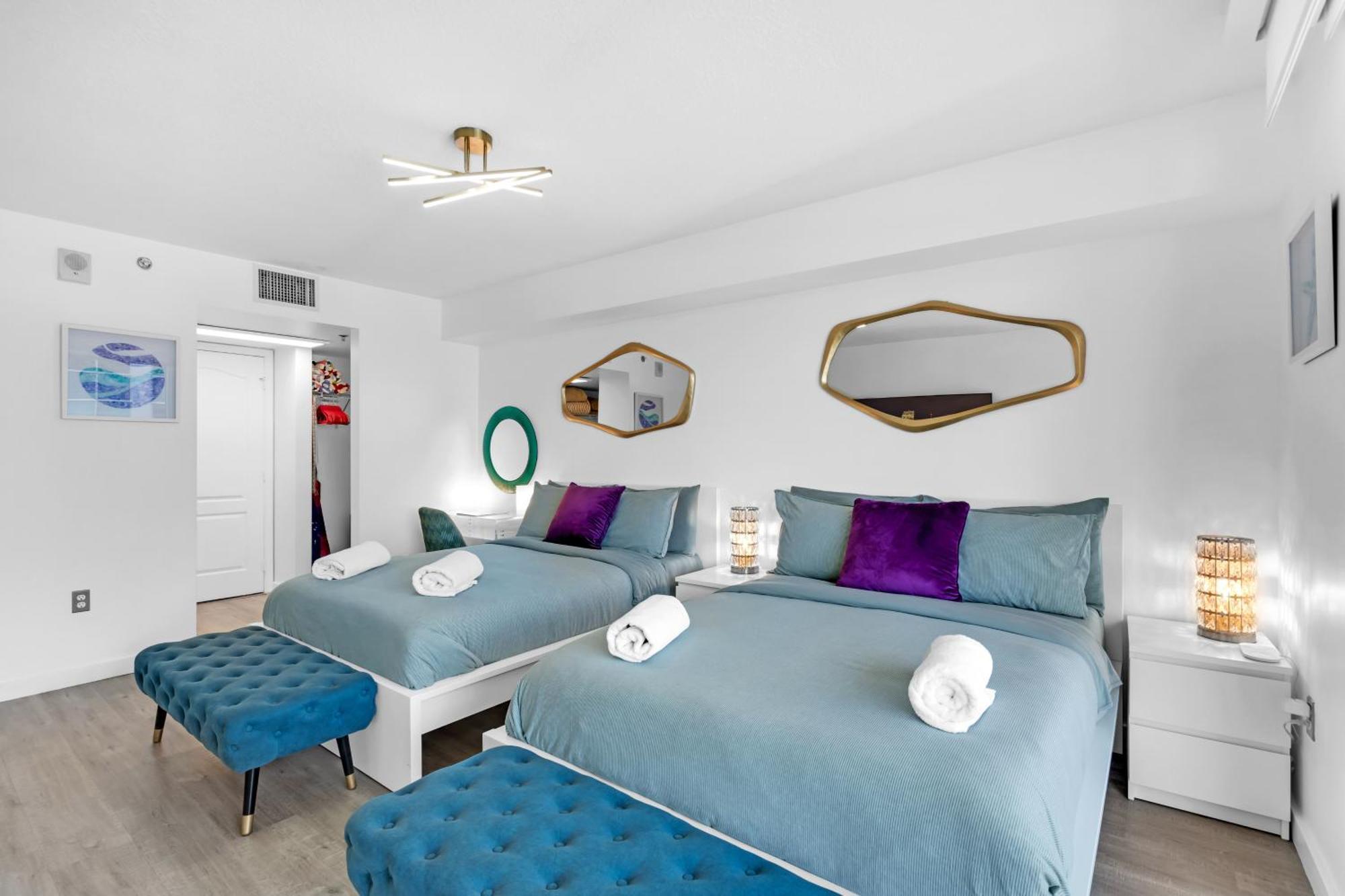 Oceanside Penthouse Apartment In Brickell Miami, Pool, Free Parking Luaran gambar