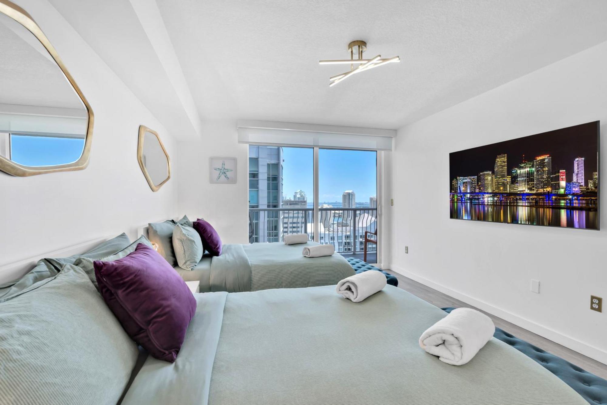 Oceanside Penthouse Apartment In Brickell Miami, Pool, Free Parking Luaran gambar