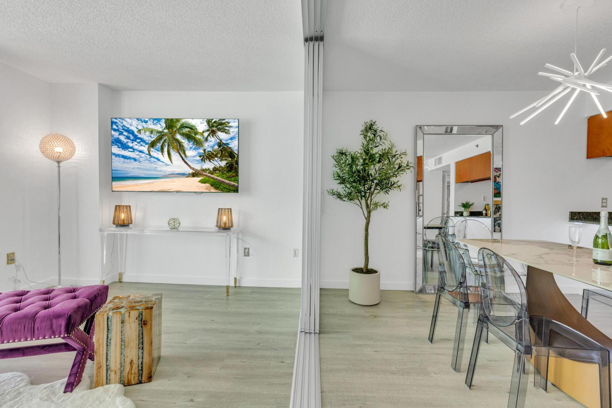 Oceanside Penthouse Apartment In Brickell Miami, Pool, Free Parking Luaran gambar