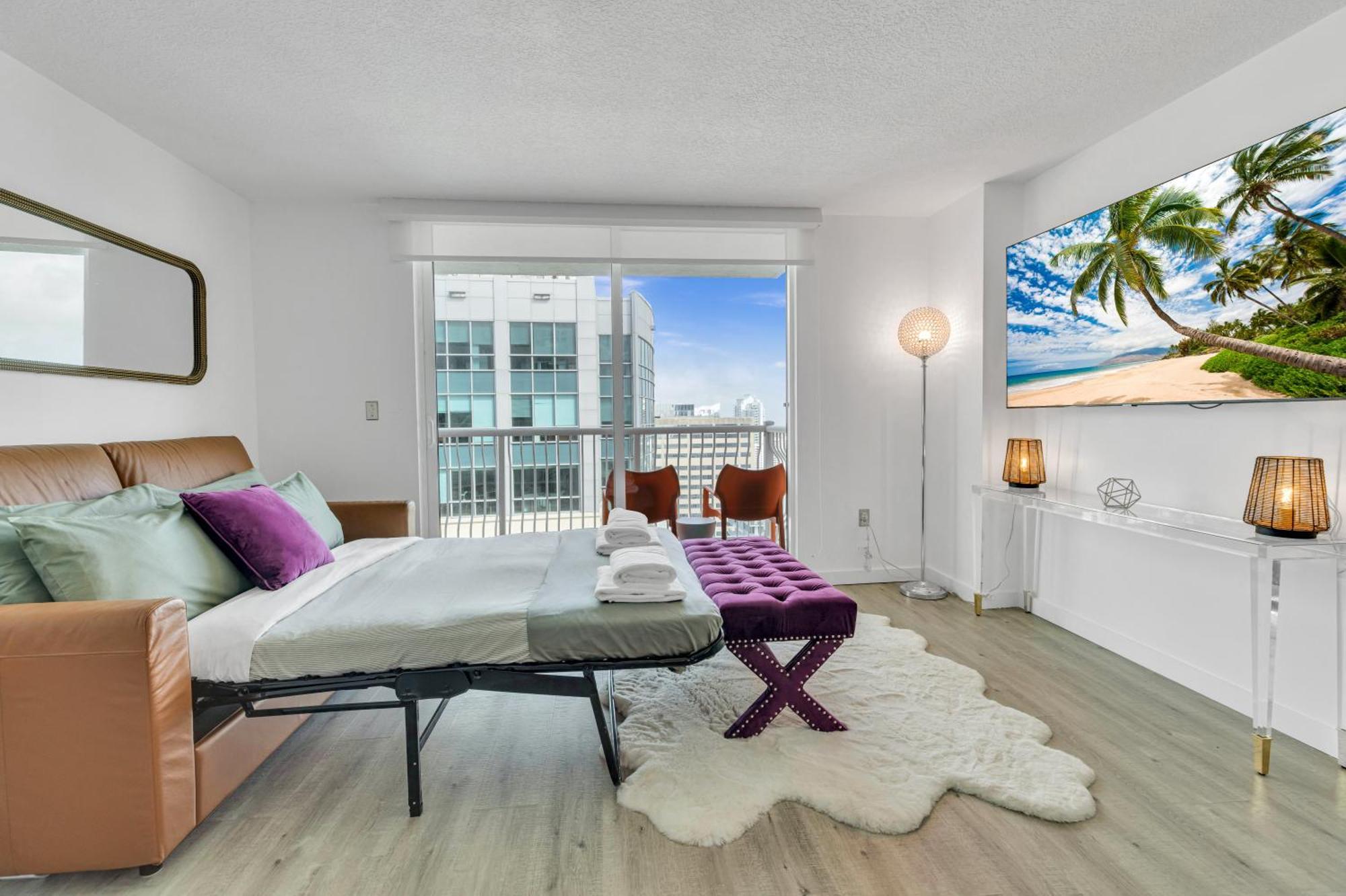 Oceanside Penthouse Apartment In Brickell Miami, Pool, Free Parking Luaran gambar