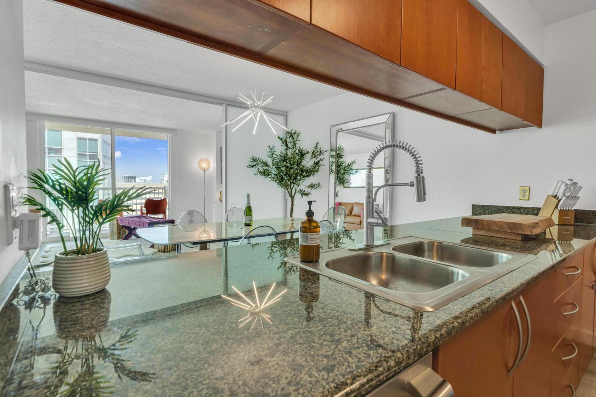 Oceanside Penthouse Apartment In Brickell Miami, Pool, Free Parking Luaran gambar