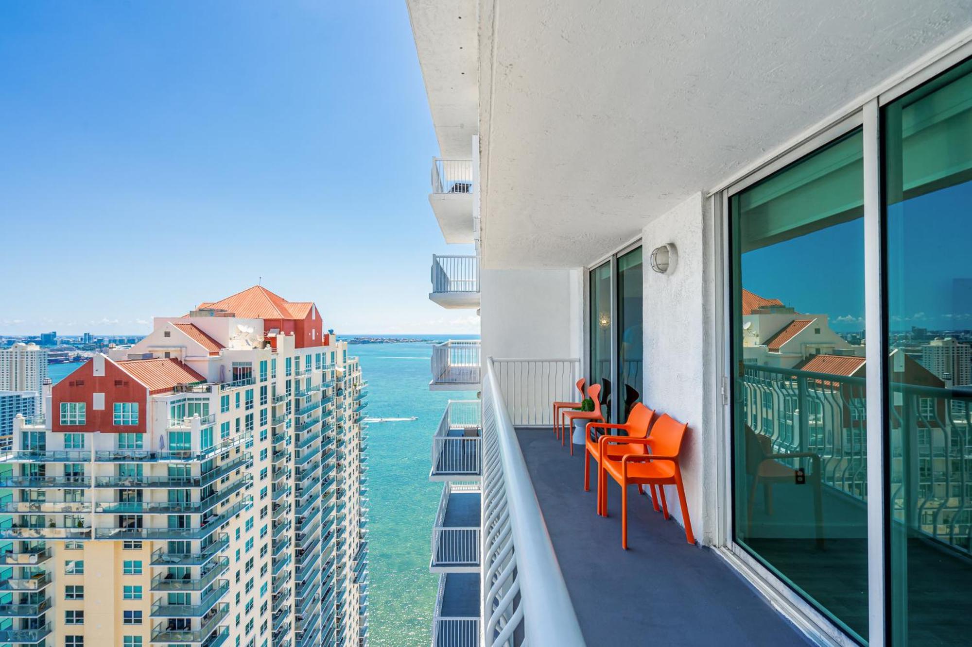 Oceanside Penthouse Apartment In Brickell Miami, Pool, Free Parking Luaran gambar