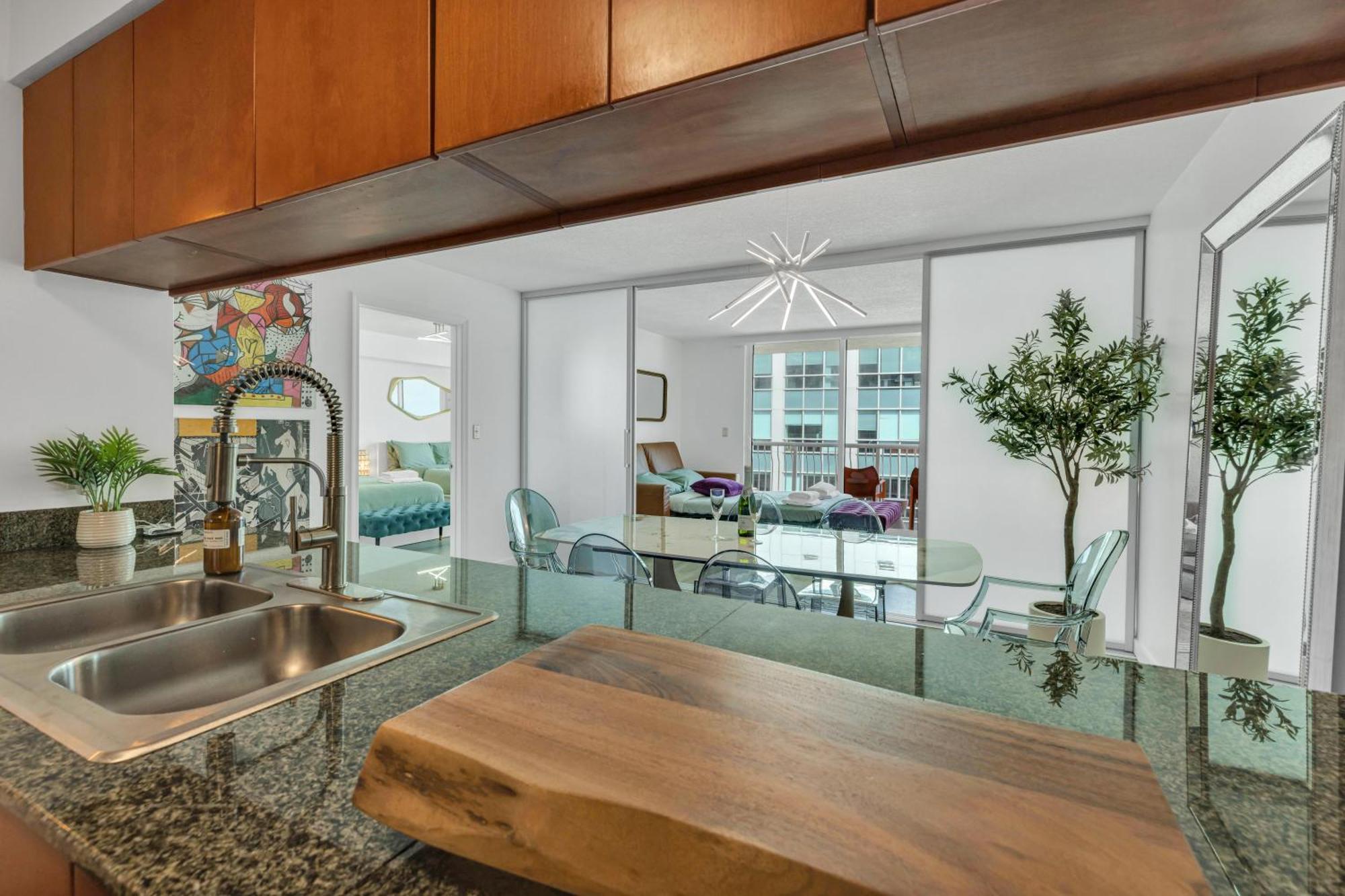 Oceanside Penthouse Apartment In Brickell Miami, Pool, Free Parking Luaran gambar