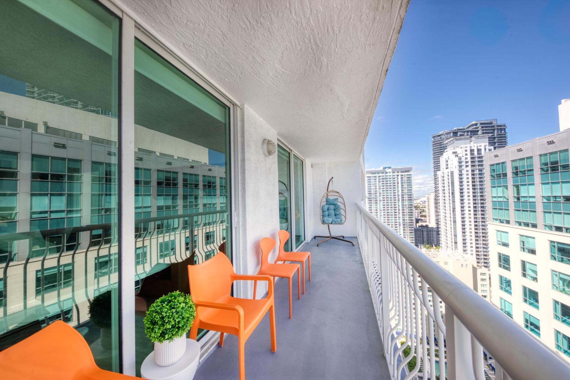 Oceanside Penthouse Apartment In Brickell Miami, Pool, Free Parking Luaran gambar