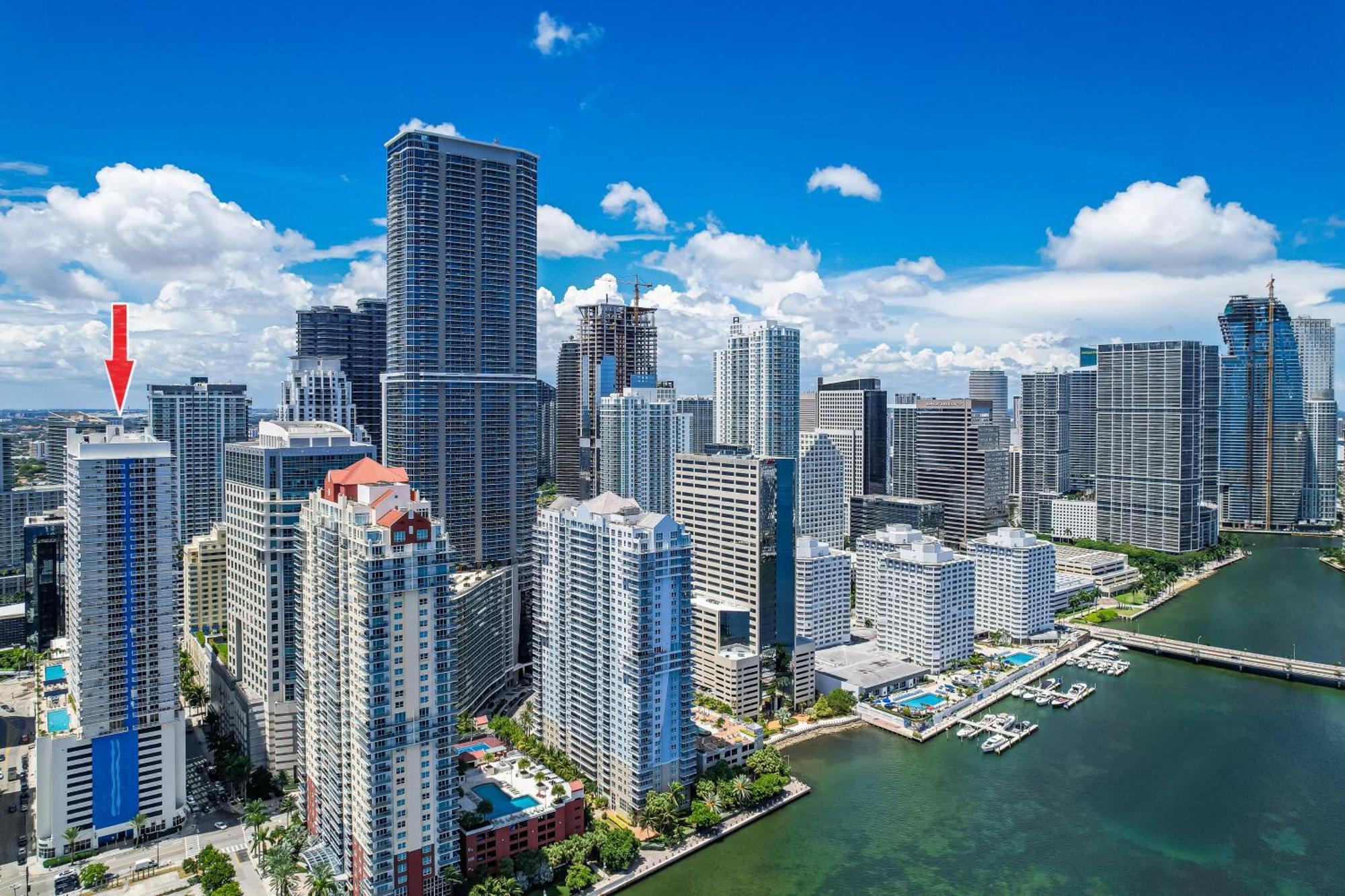 Oceanside Penthouse Apartment In Brickell Miami, Pool, Free Parking Luaran gambar