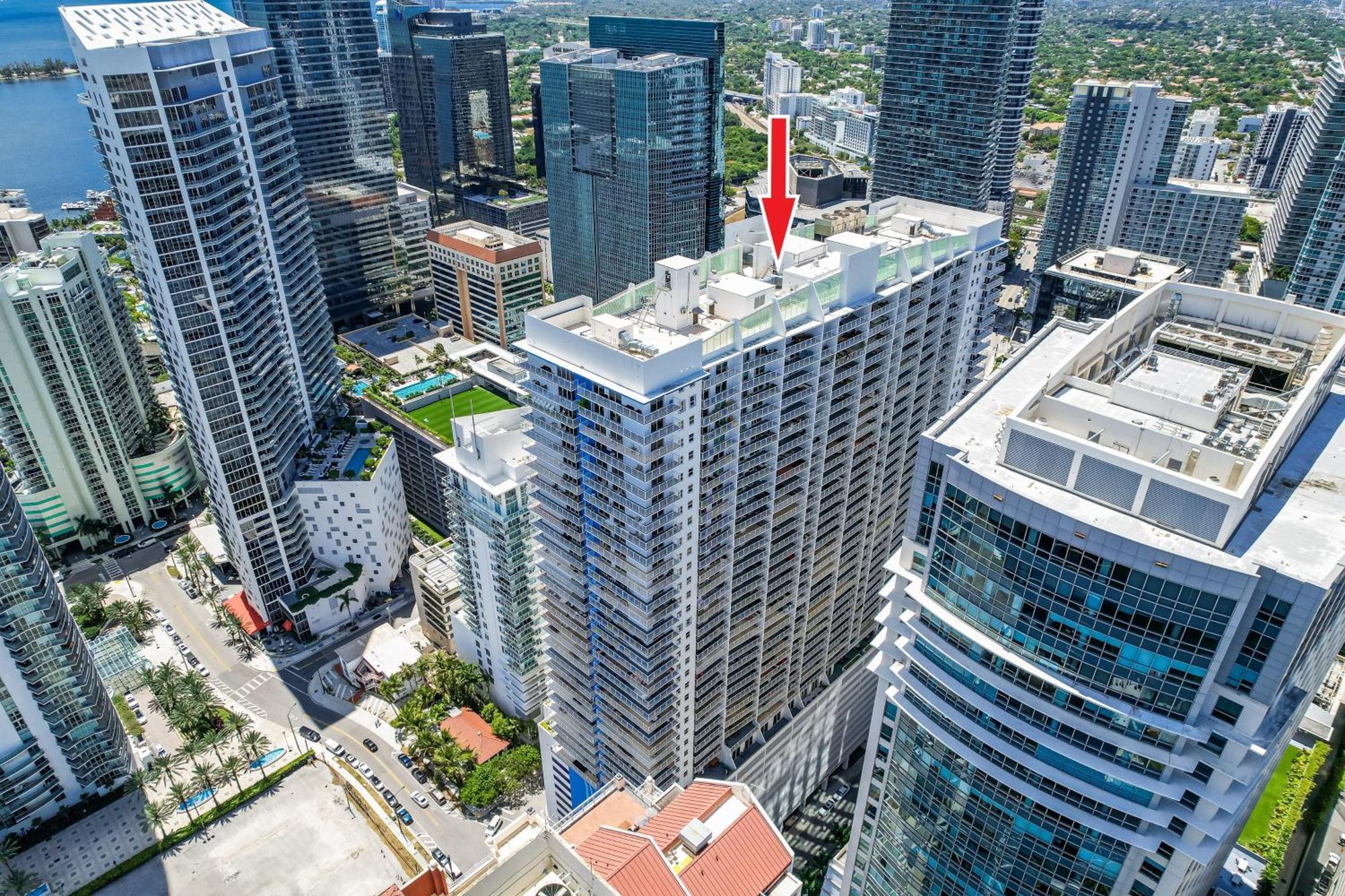 Oceanside Penthouse Apartment In Brickell Miami, Pool, Free Parking Luaran gambar