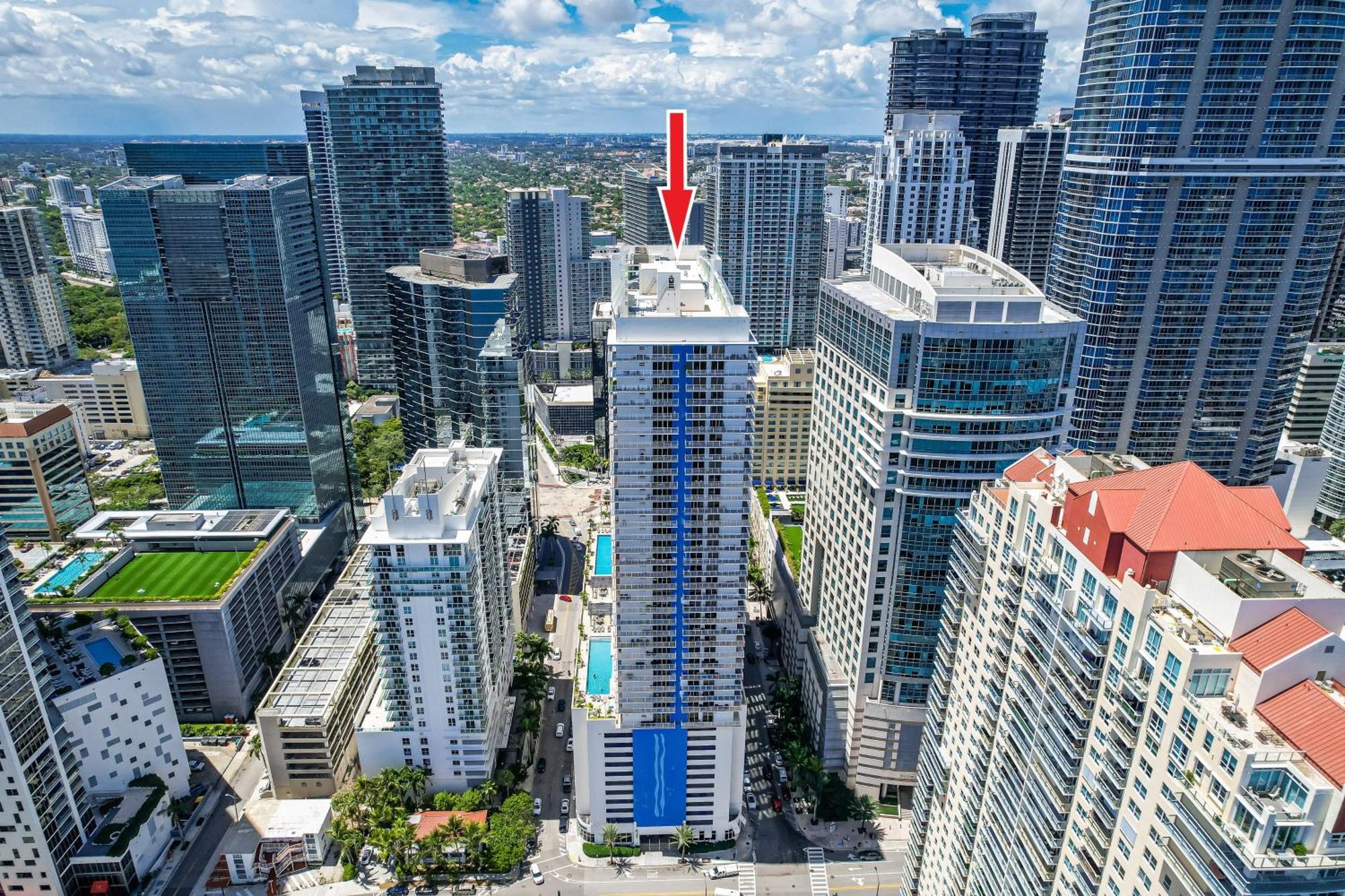 Oceanside Penthouse Apartment In Brickell Miami, Pool, Free Parking Luaran gambar